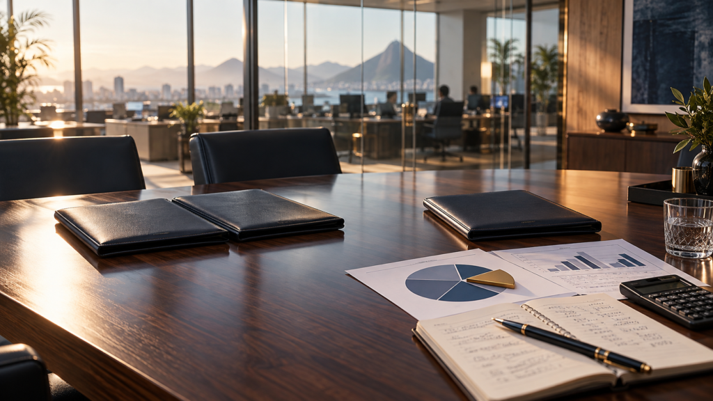 Sala Executiva com Vista Panorâmica
